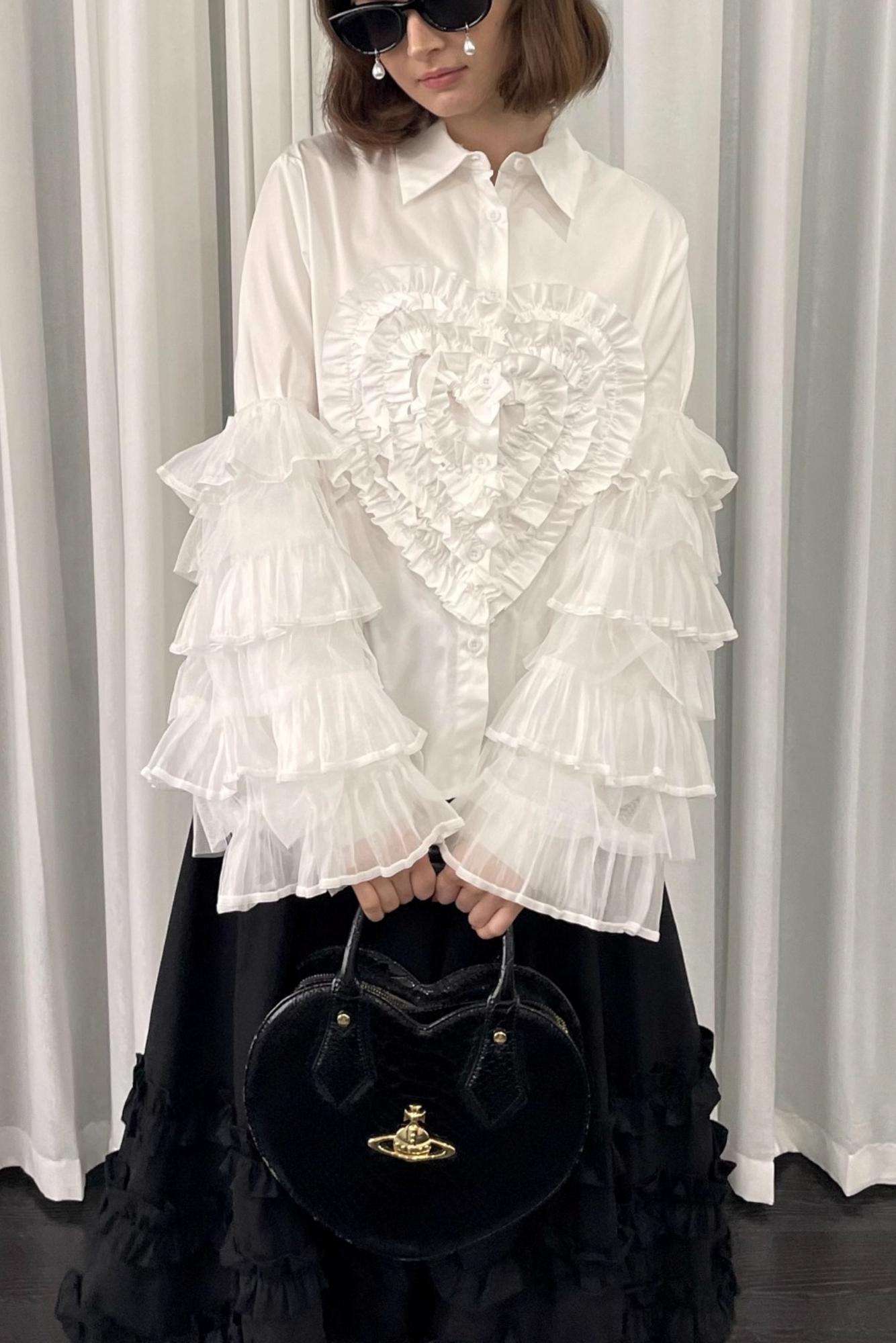 Multi-Layer Lace Mesh Sleeves