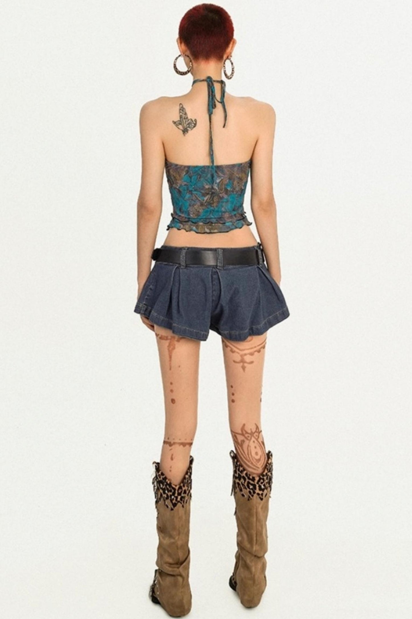 Mollieu Vintage Mesh Top