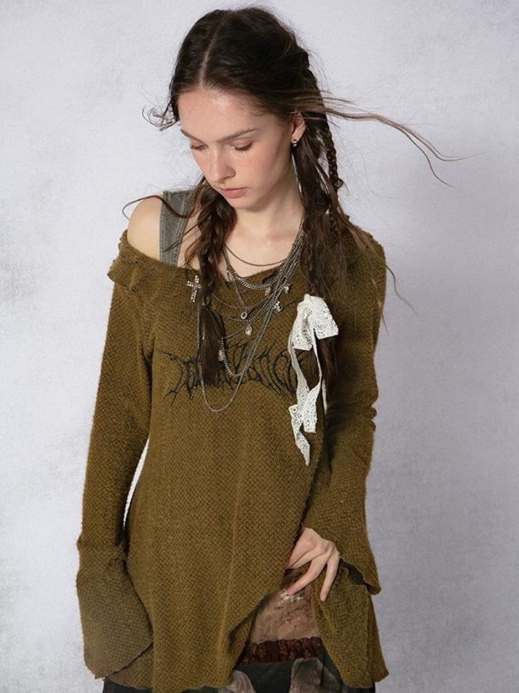 패치워크 메시 오버레이 스트레이트 반바지