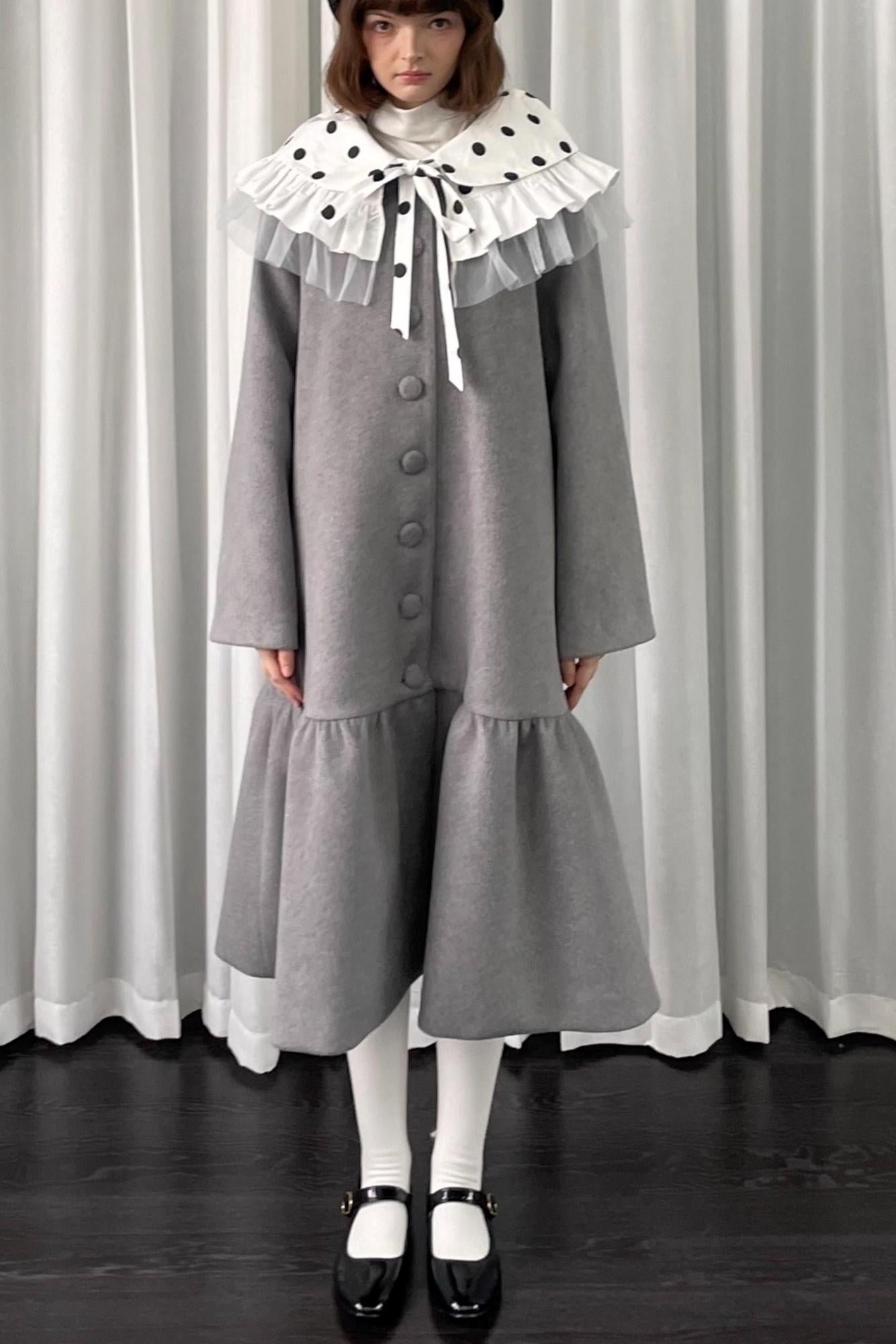 Lace Polka Dot Layered Womens Shawl