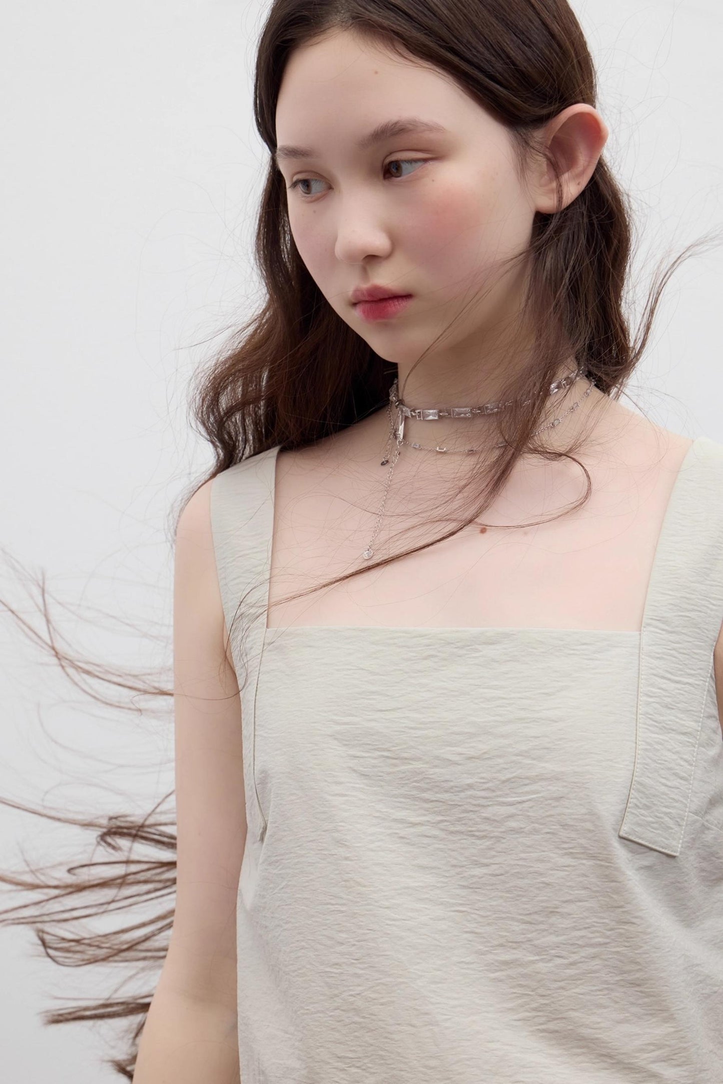 Green Layered Romantic Dress