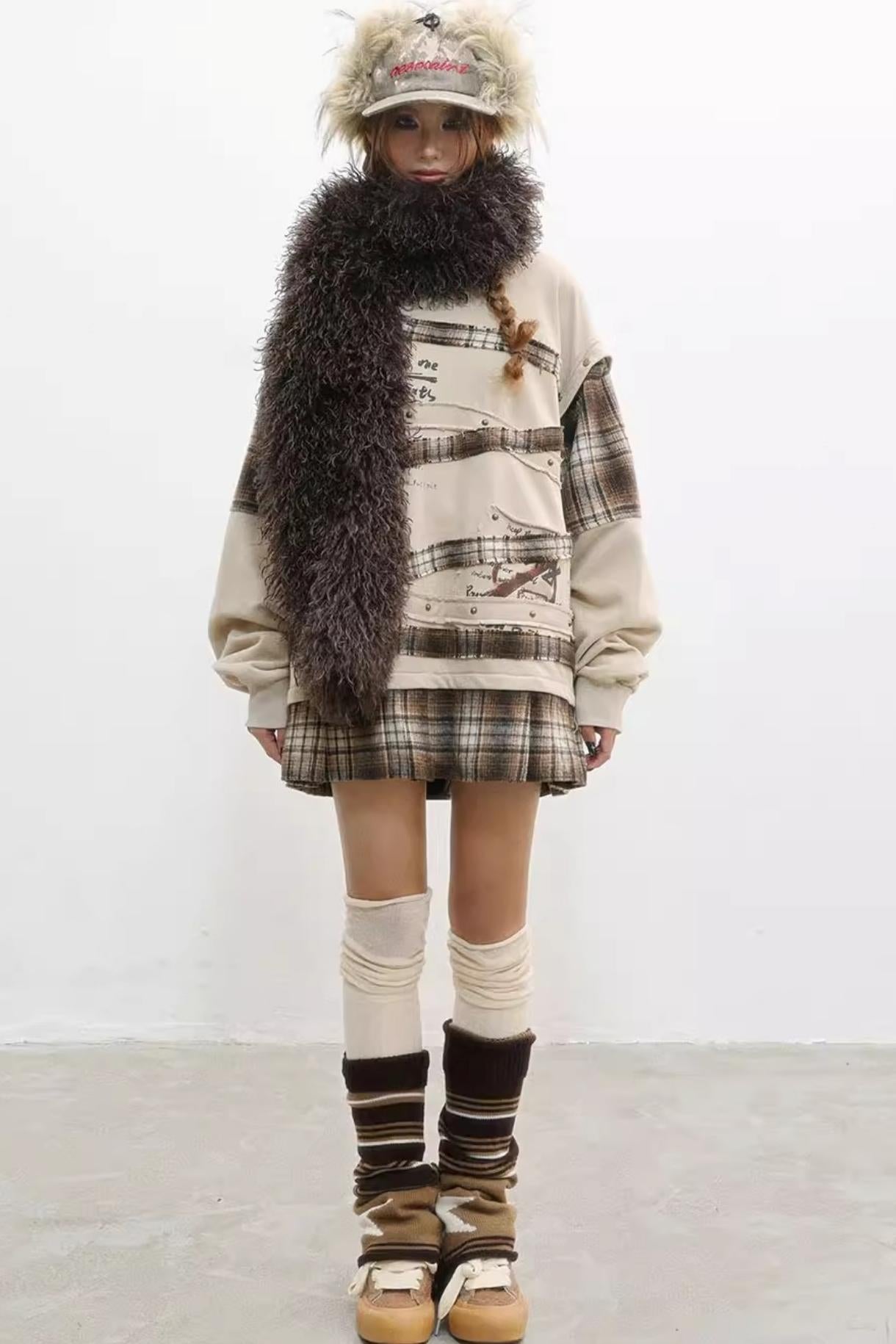 Original Imitation Sheep Wool Scarf