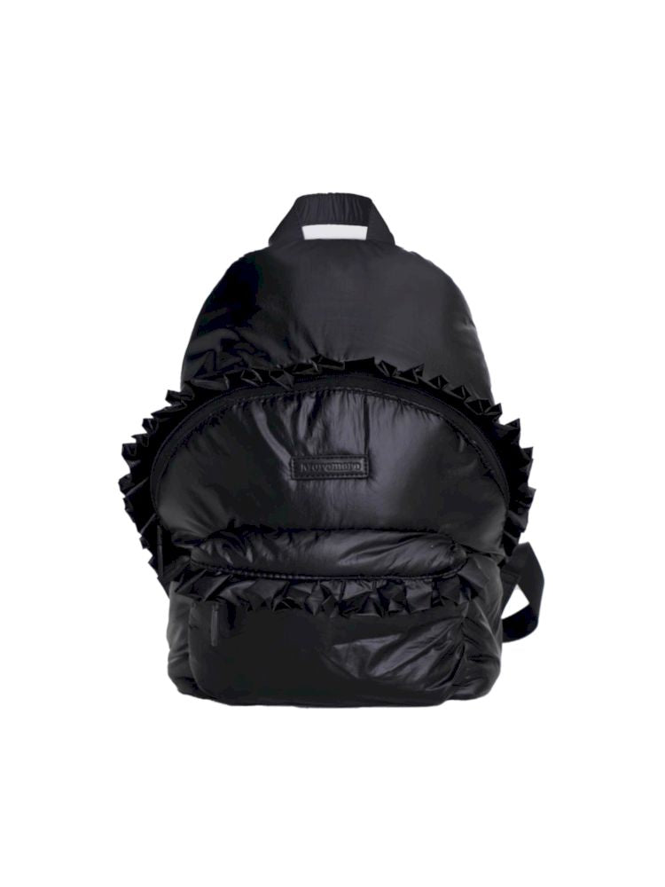 지퍼 클립 면 소형 숄더백 백팩