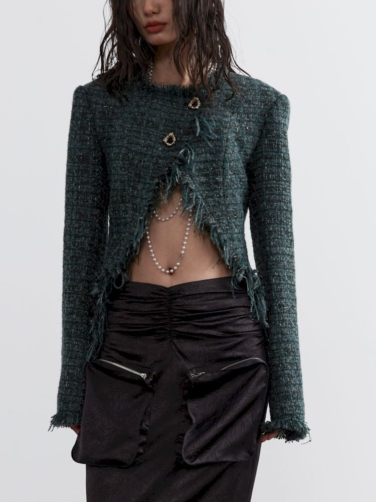 작은 향기 짧은 재킷