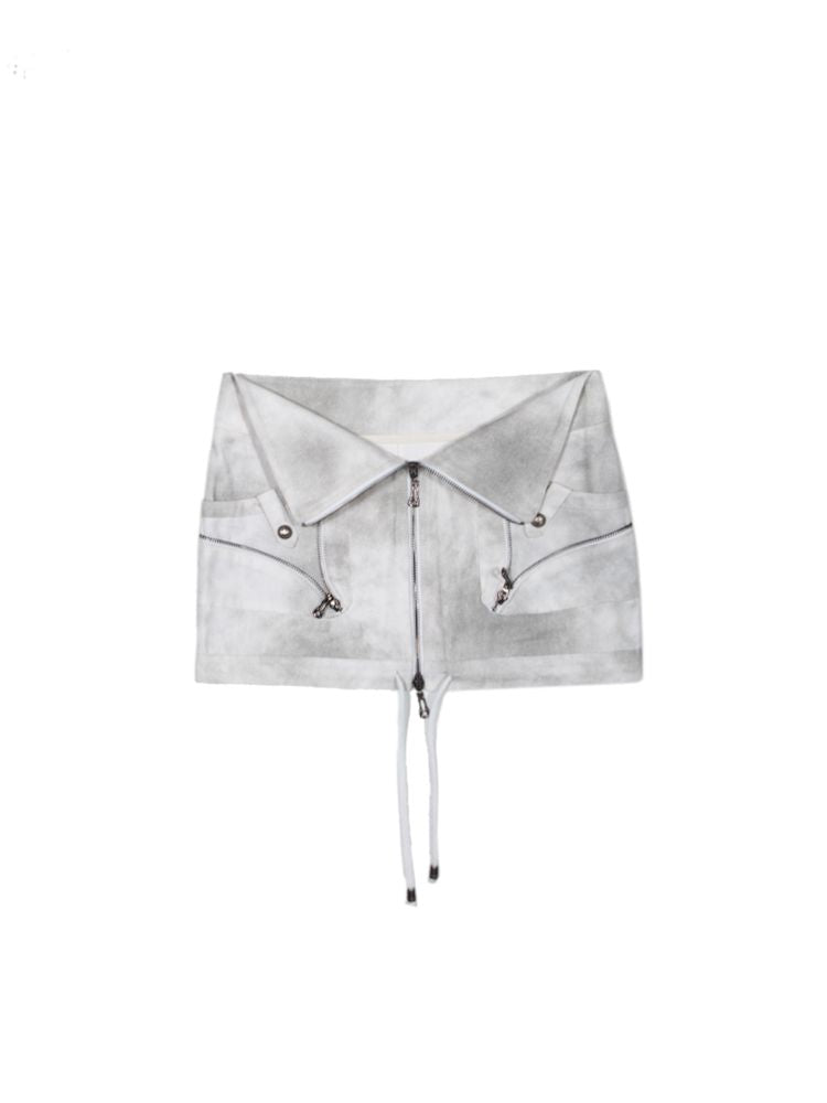 다용도 착용 스트레이트 짧은 치마