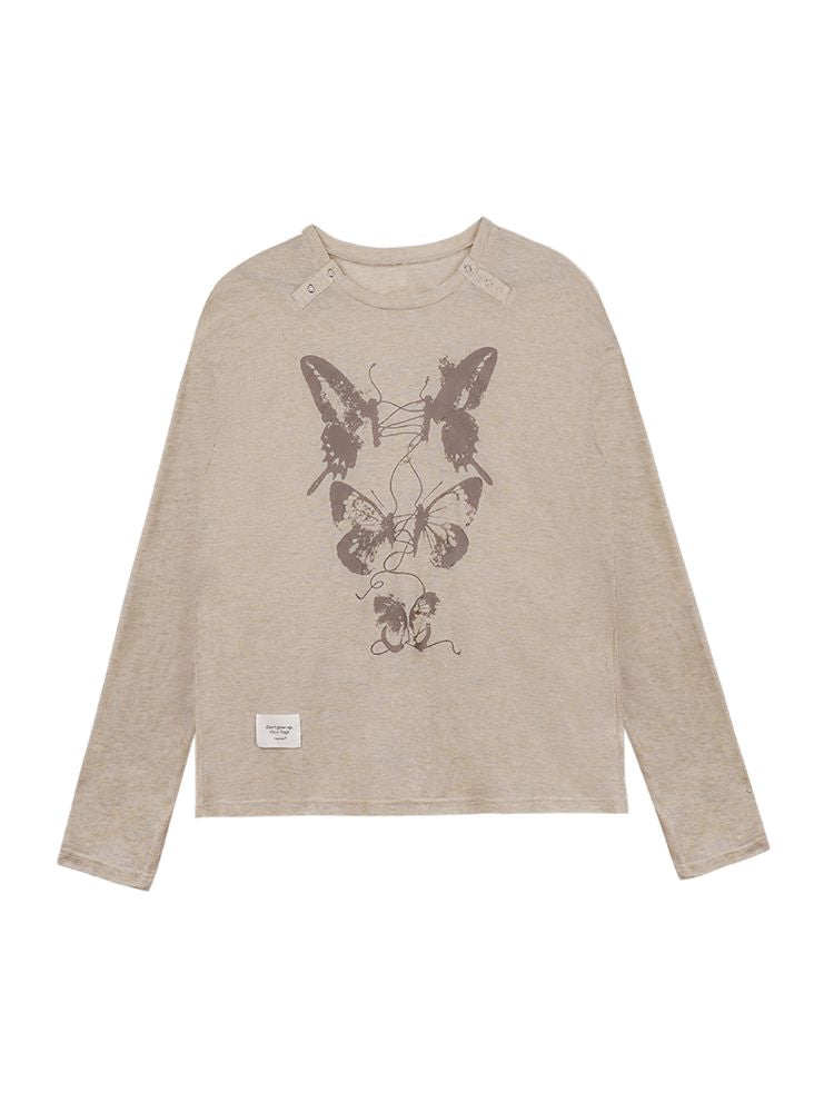 캐주얼 루즈 썬 프로텍션 탑