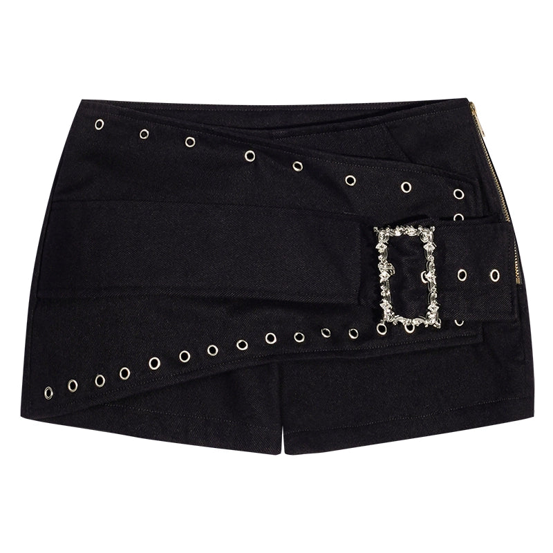 Ultra Punk Hot Black Shorts
