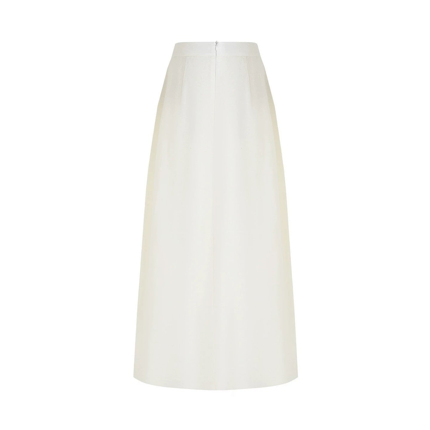 White Floral Camisole Skirt Set-Up