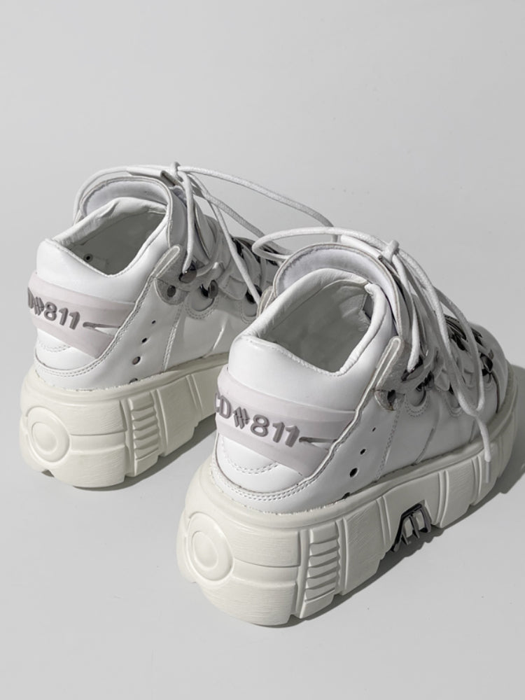 Metall-Punk-Stil Schuhe