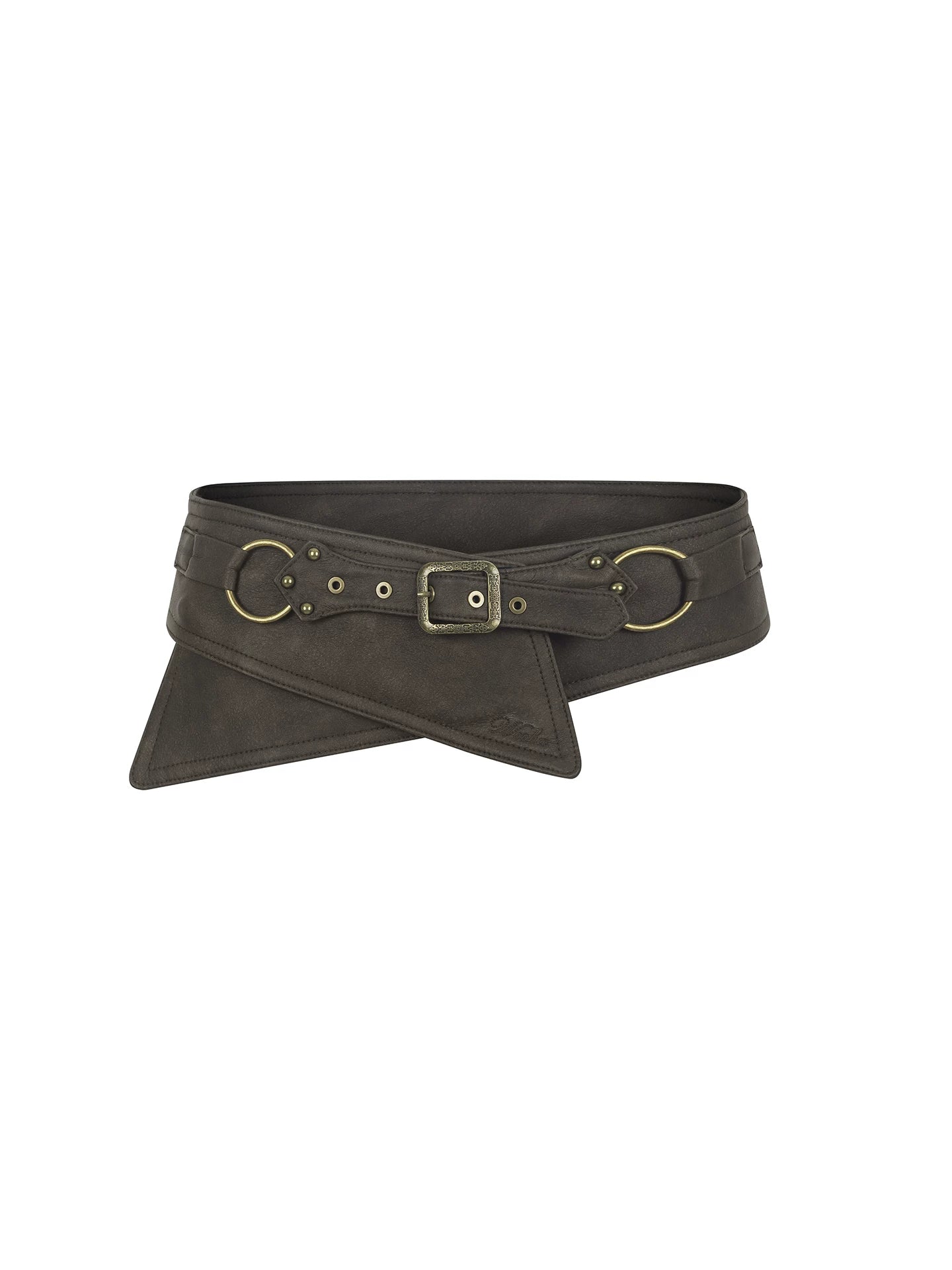 Vintage Distressed Studded Belt