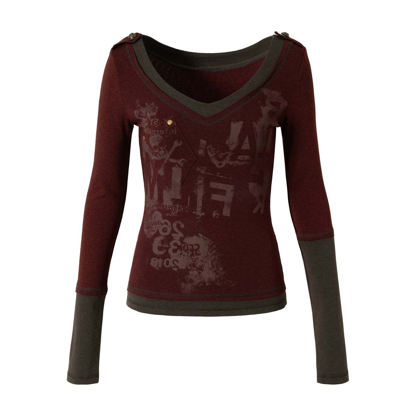 Retro Vintage Patchwork Top