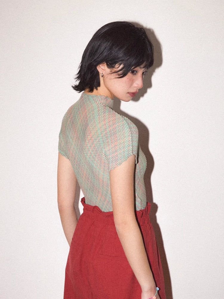 Stretch Slim Fit Tops