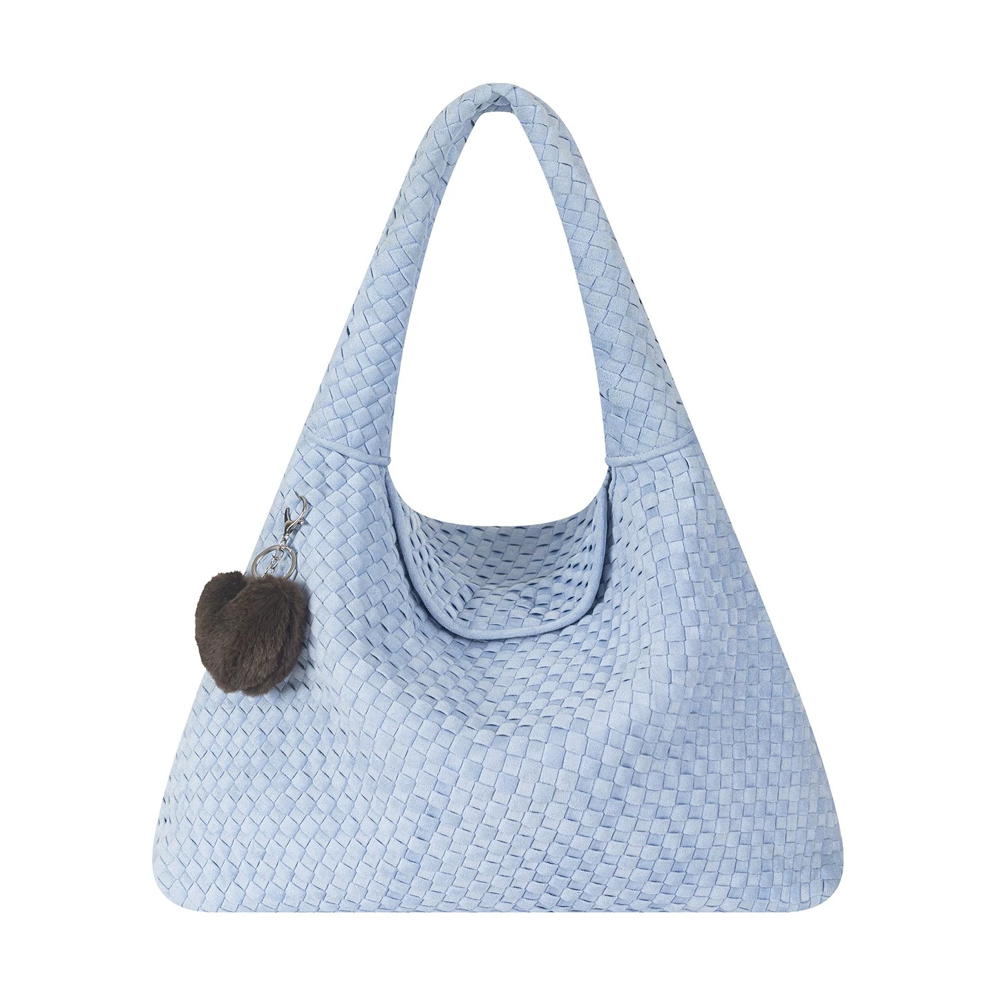Vintage Faux Suede Shoulder Bag