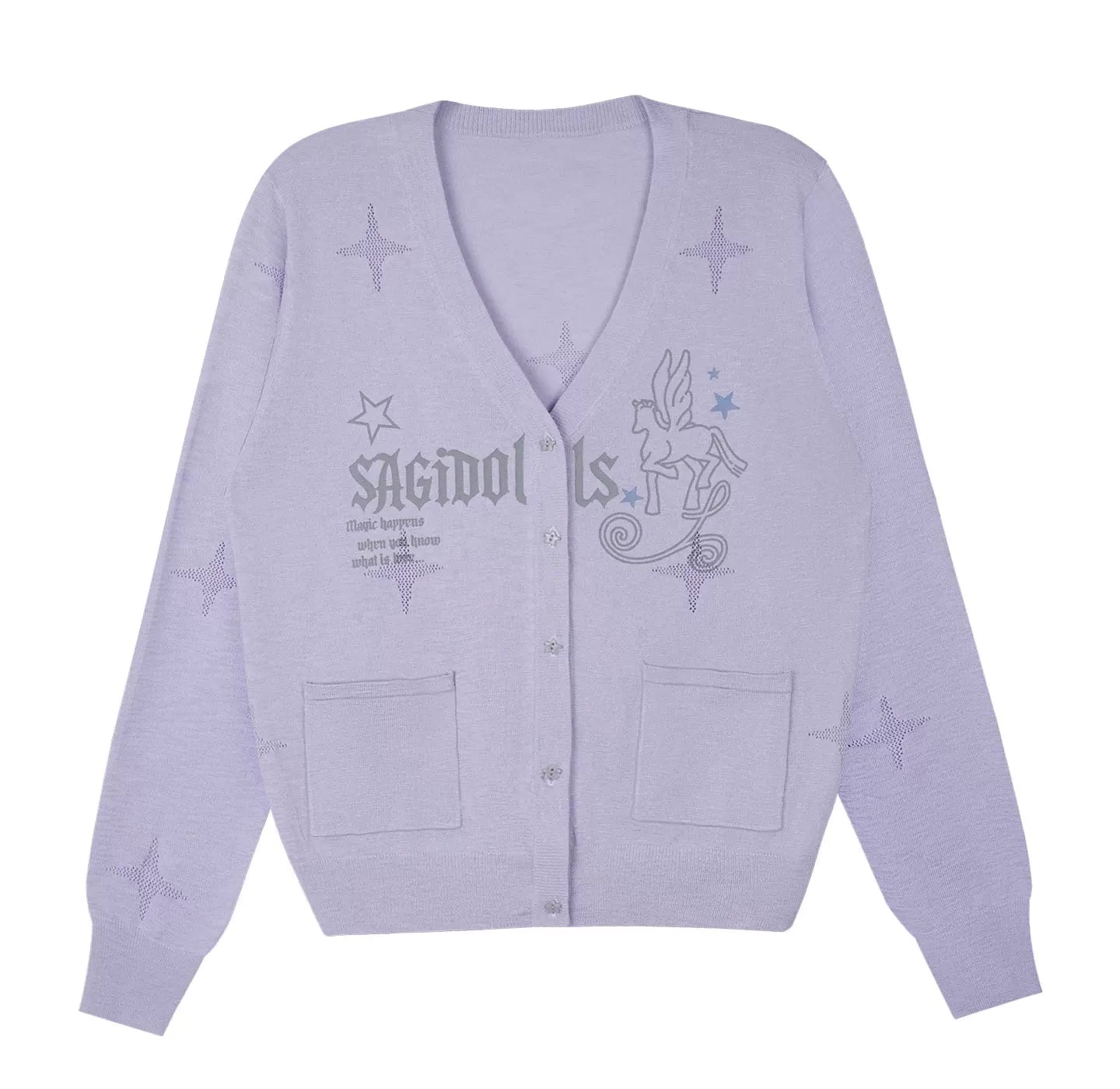 Mesh Graffiti Hooded Top Matching Set
