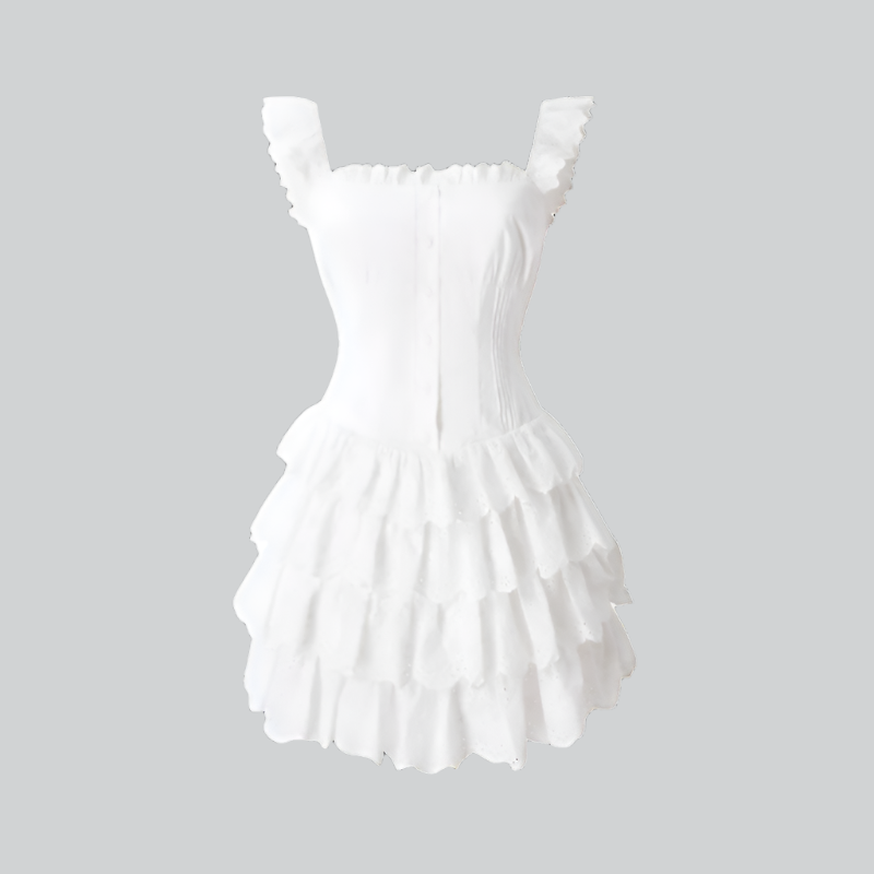 Hyacinth Halter Lace Dress