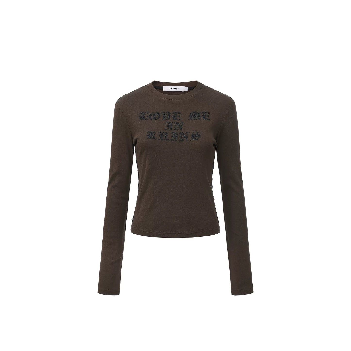 Leichter Punk-Pullover mit Print