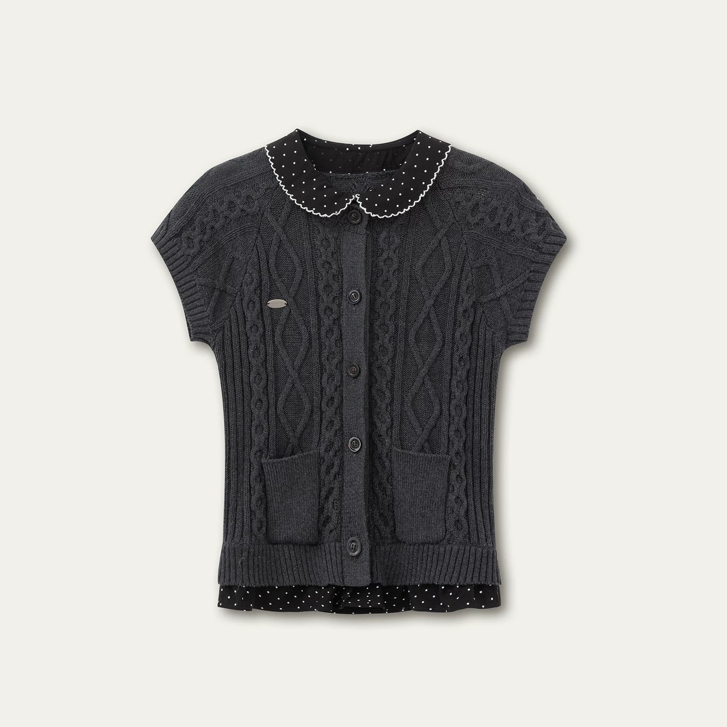 Knitted Korean Two-Piece Sweater