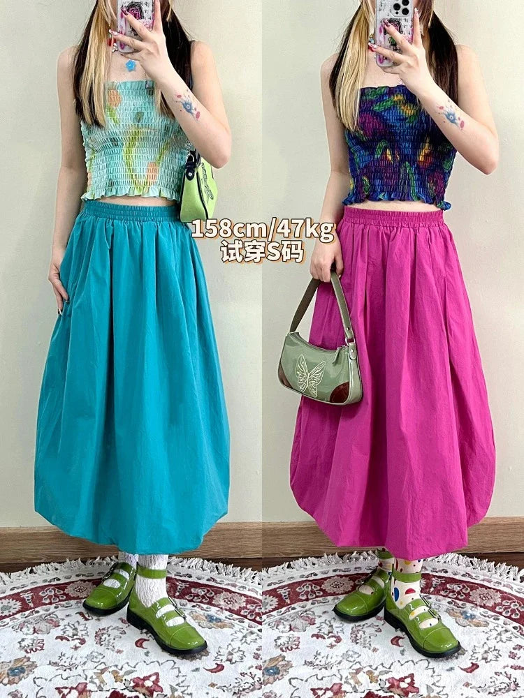 Sommer 4-Farben Kurz-Camisole