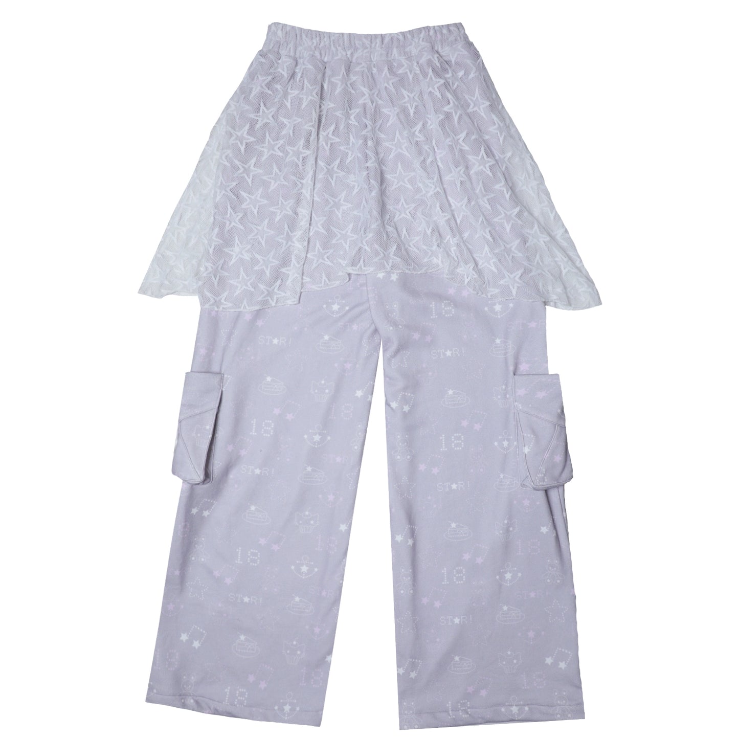 Dream Lace Envelope Skirt Pants