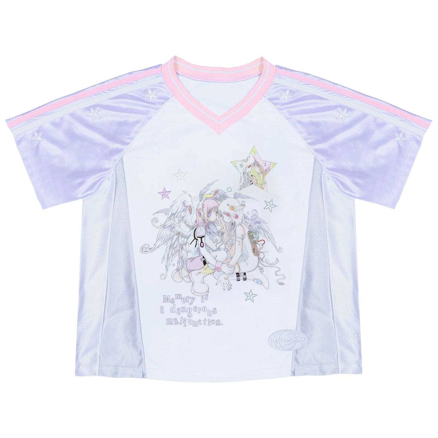 Y2K-Dreamcore-Patchwork-Trikot