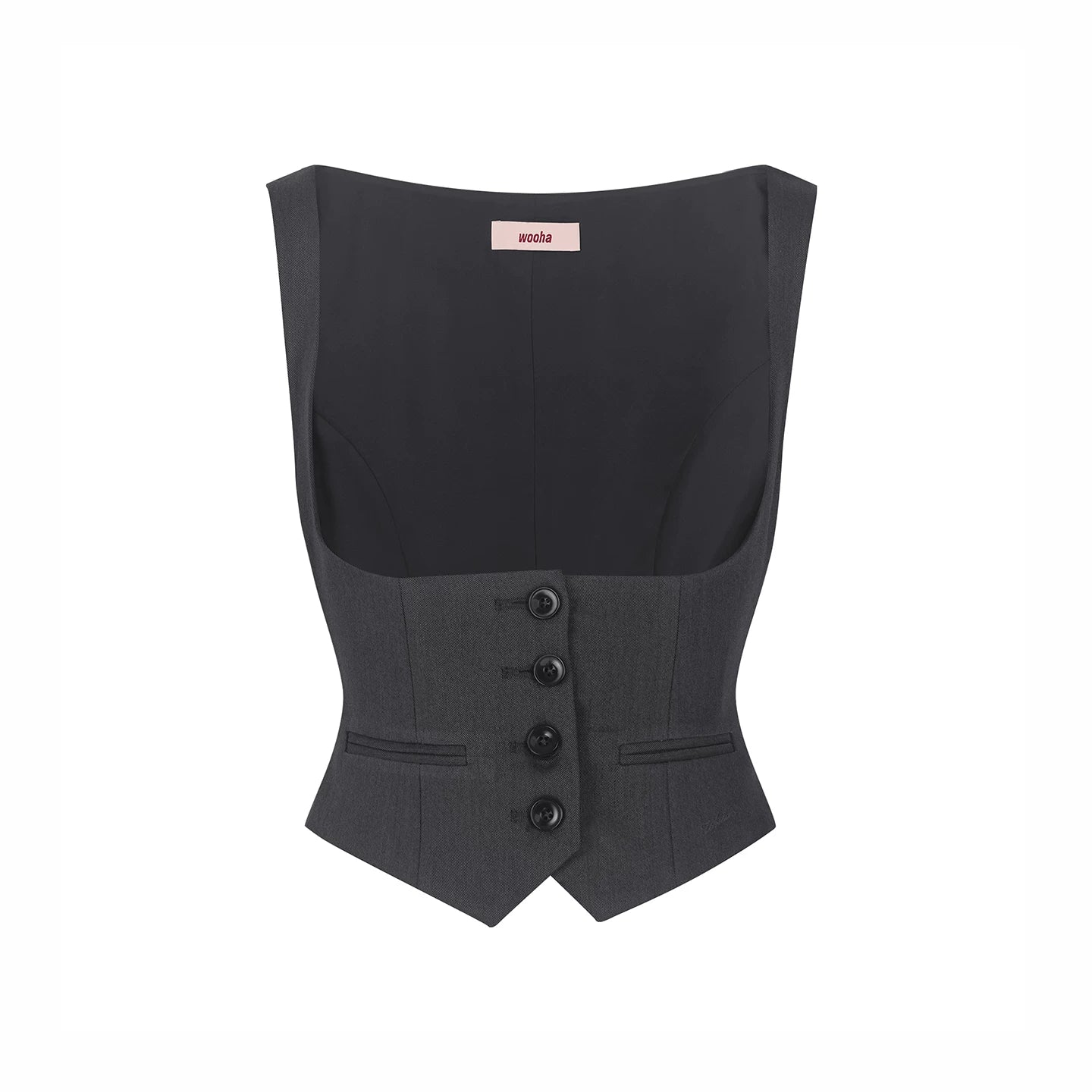 Slim Fit Blazer Vest