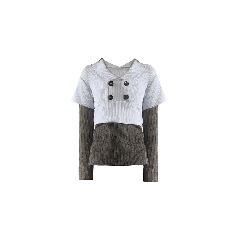 Vintage Sailor Knit Top