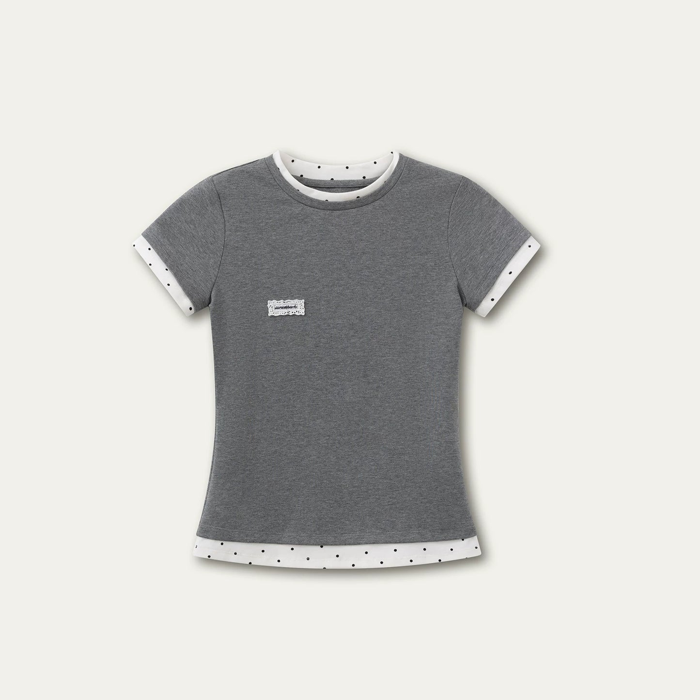 Contrasting Cotton Summer Top