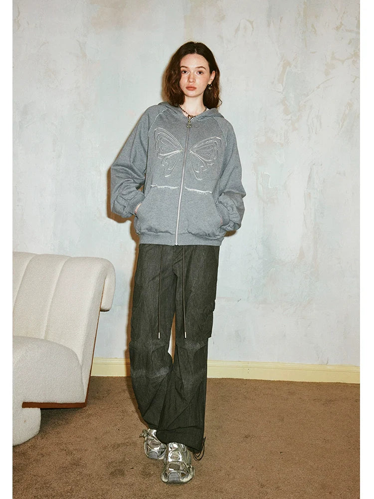 Hoodie mit lockerer Passform