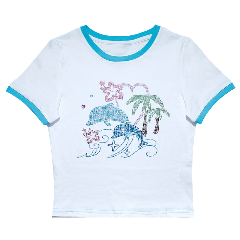 Dolphin Drip T-Shirt