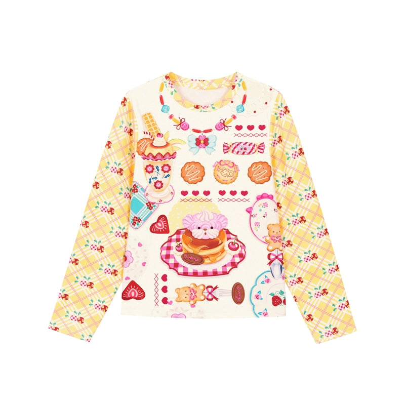 Sweet Tea Party Long Sleeve Top