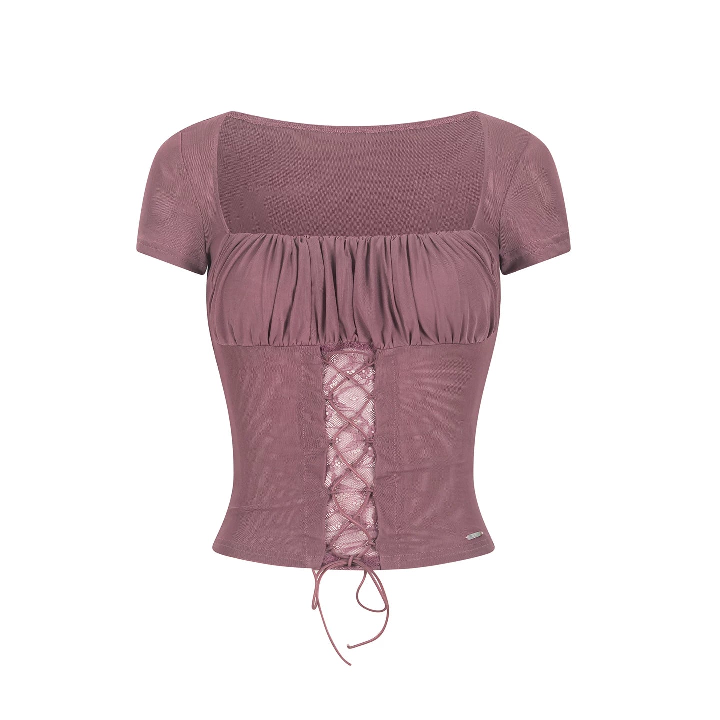 Sweet Retro Mesh Top