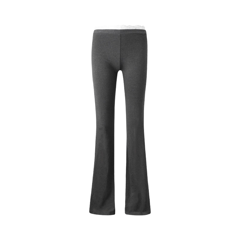 Chic Colorblock Flare Pants