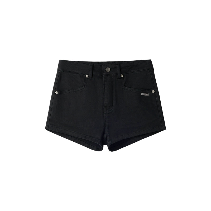 Black Sand Denim Shorts