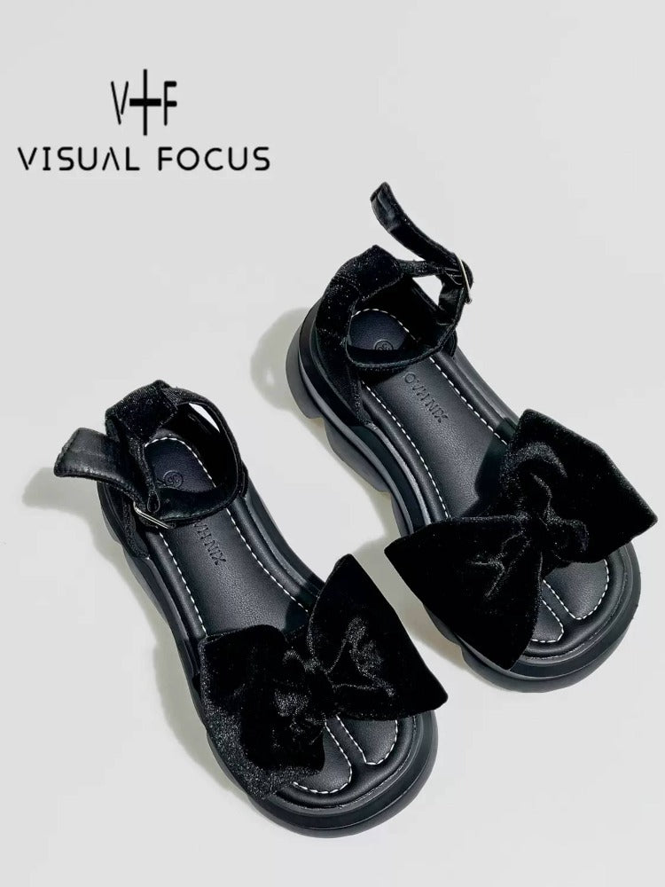 Feenstil offene Zehen Sandalen