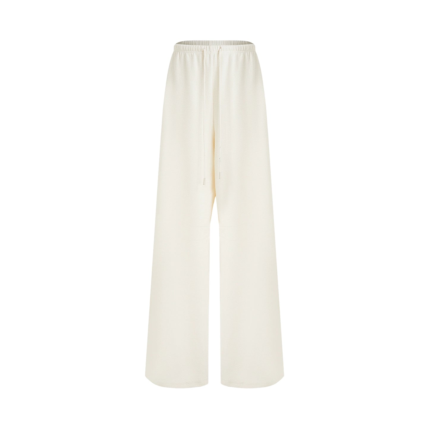 Slimming Drape Straight Wide-Leg Pants