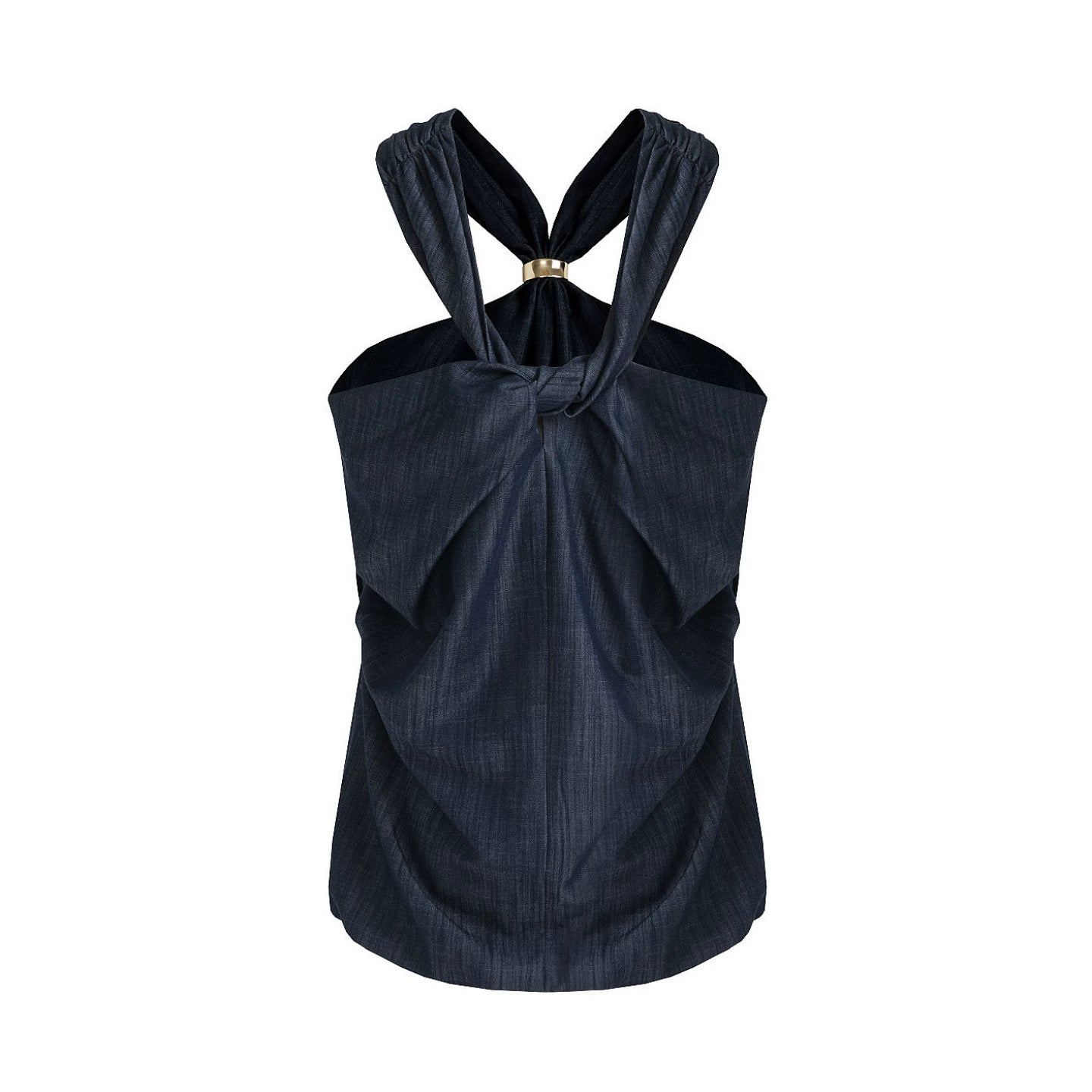 Cross Collar Halter Top