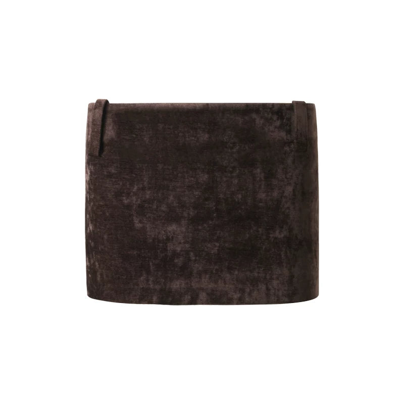Chenille Velvet Hip Skirt