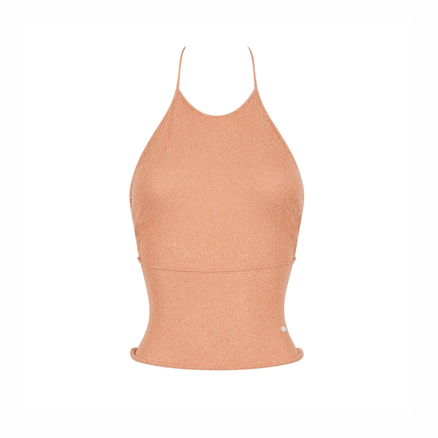 Spicy Backless Knitted Halter Vest