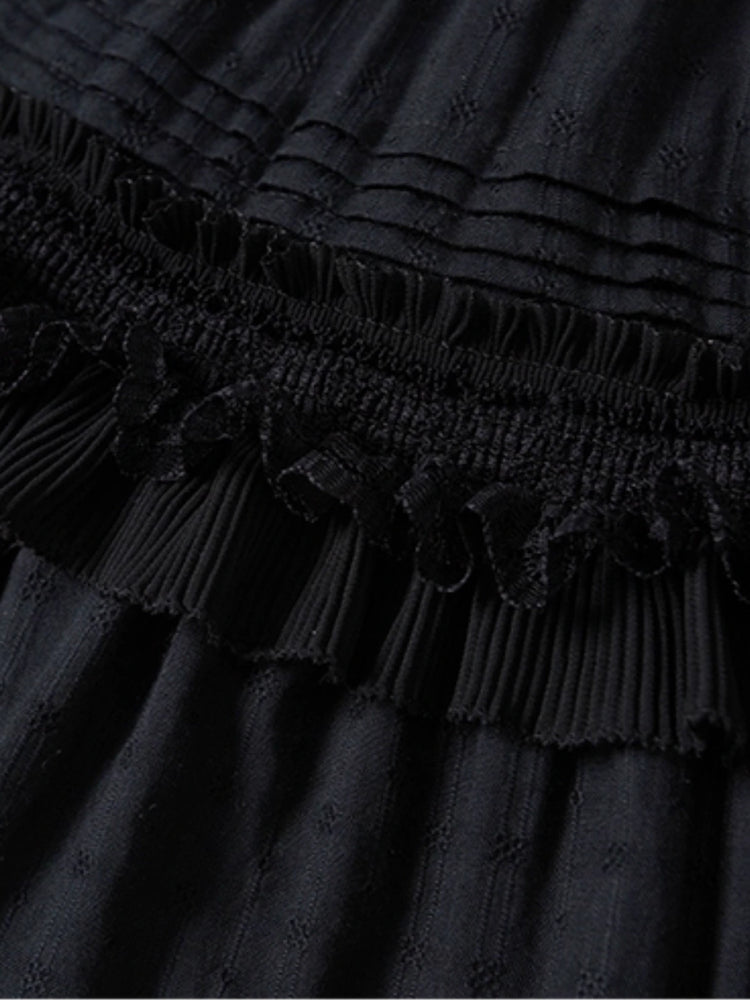 Hoch taillierter A-Linien Slim Rock