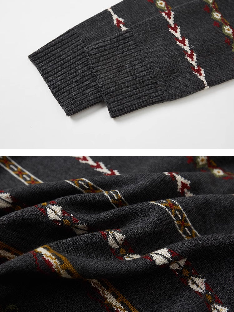 Retro Slim Kurz-Cardigan