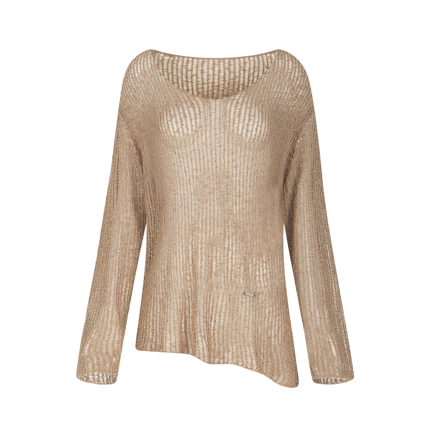Knitted Mesh Blouse