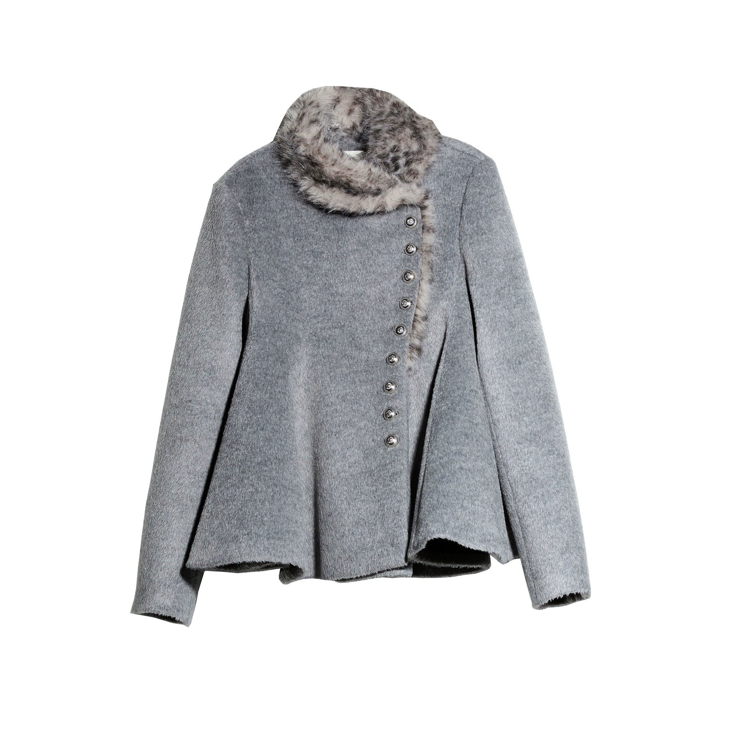 Retro Leopard Wool Top