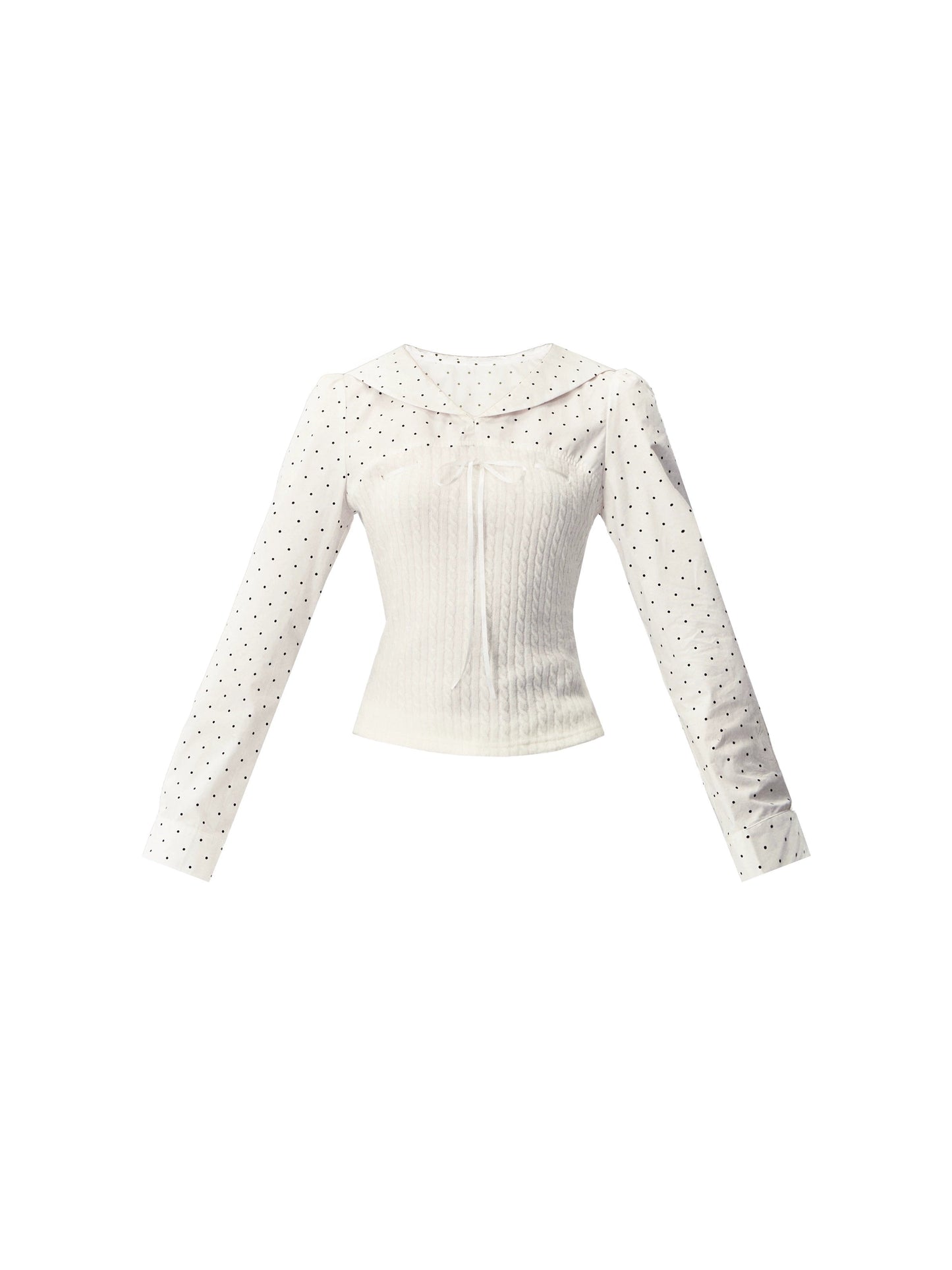 Fragile Navy Patchwork Shirt