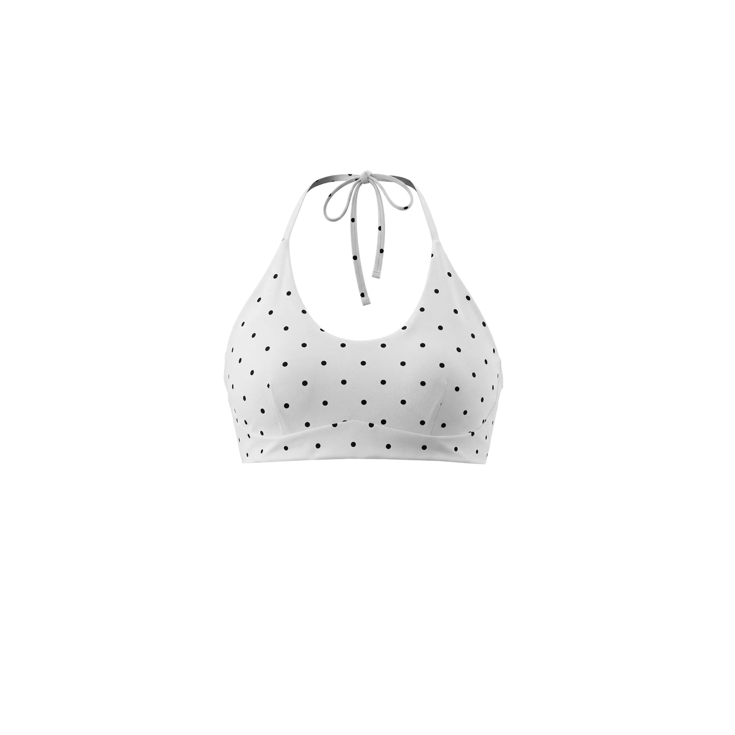 Polka Dot Backless Top