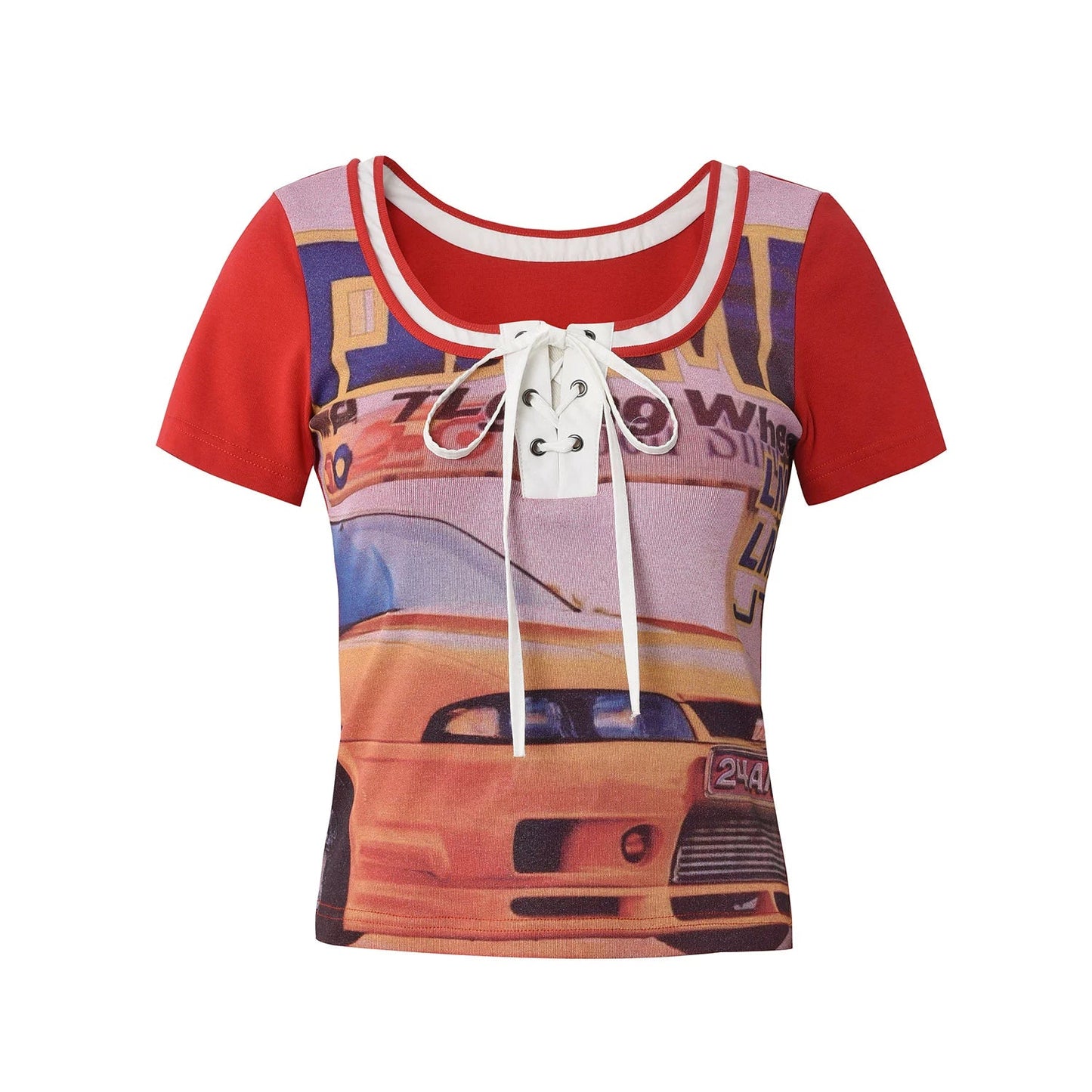 Patchwork Racing Tee