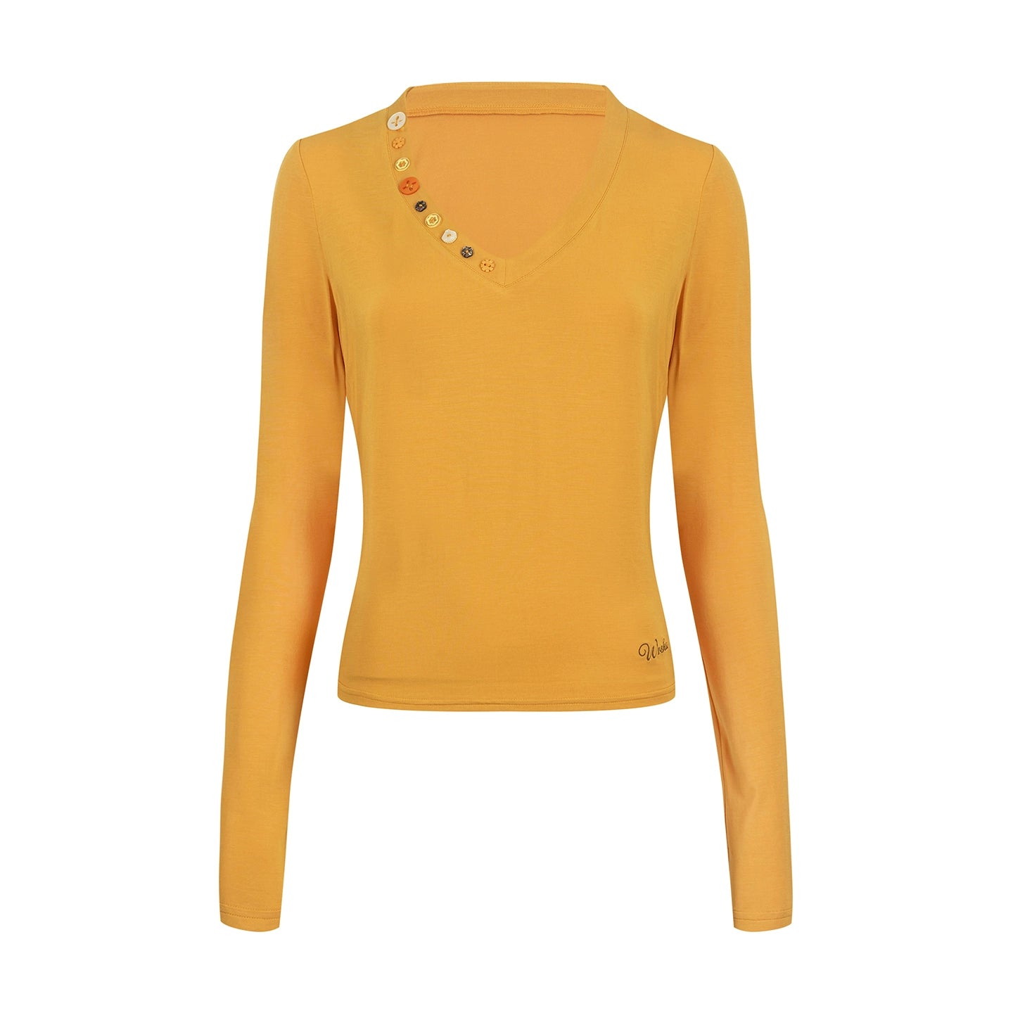 Winter V-Neck Long-Sleeved T-Shirt
