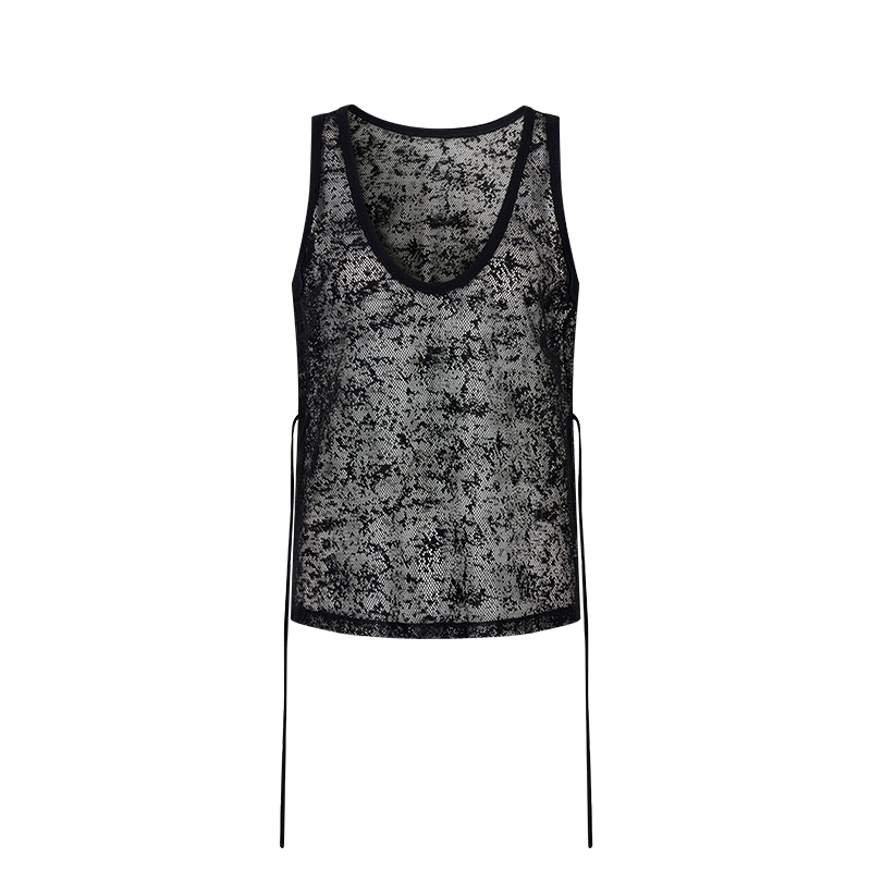Lace Sleeveless Vest