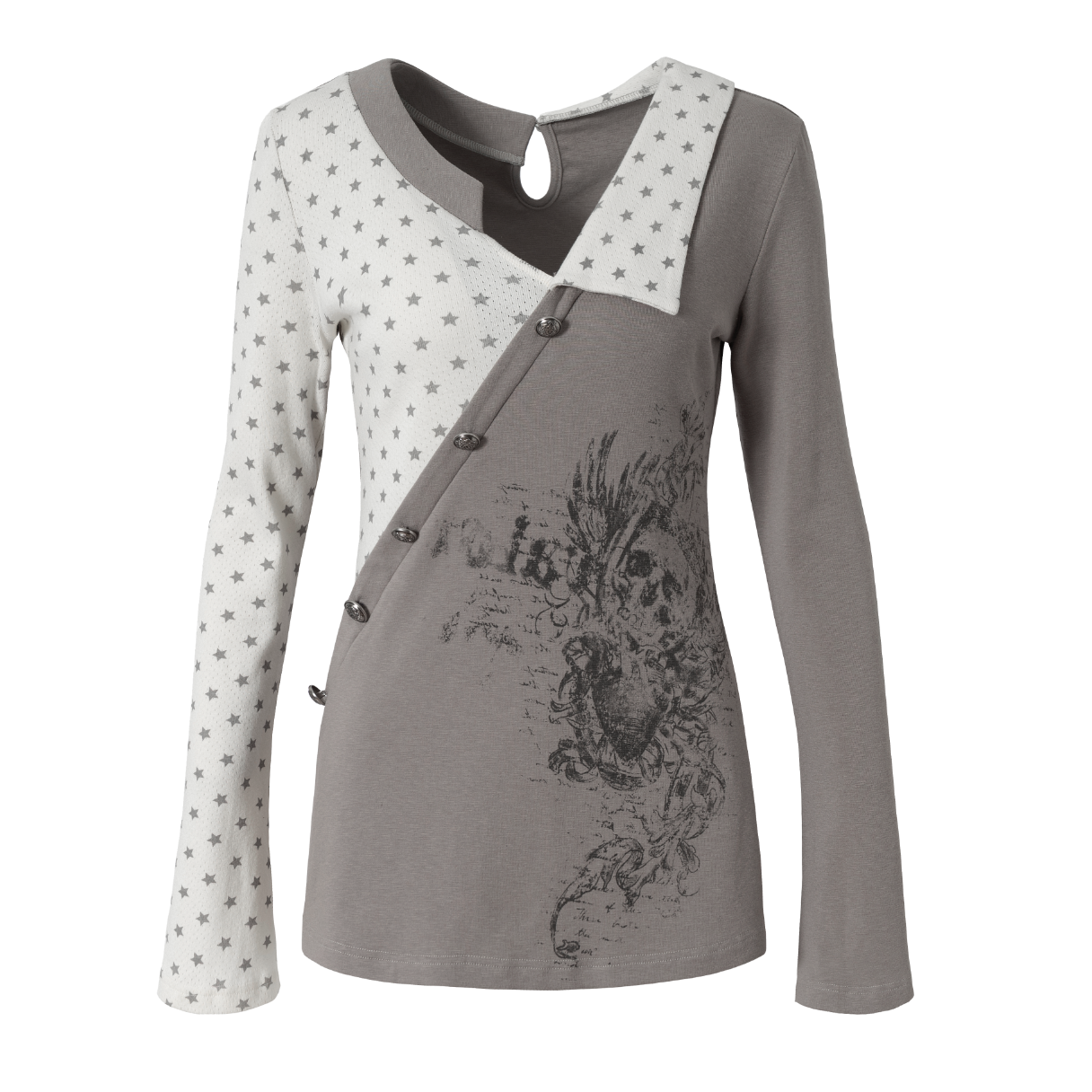 Vintage Striped Knitted Top