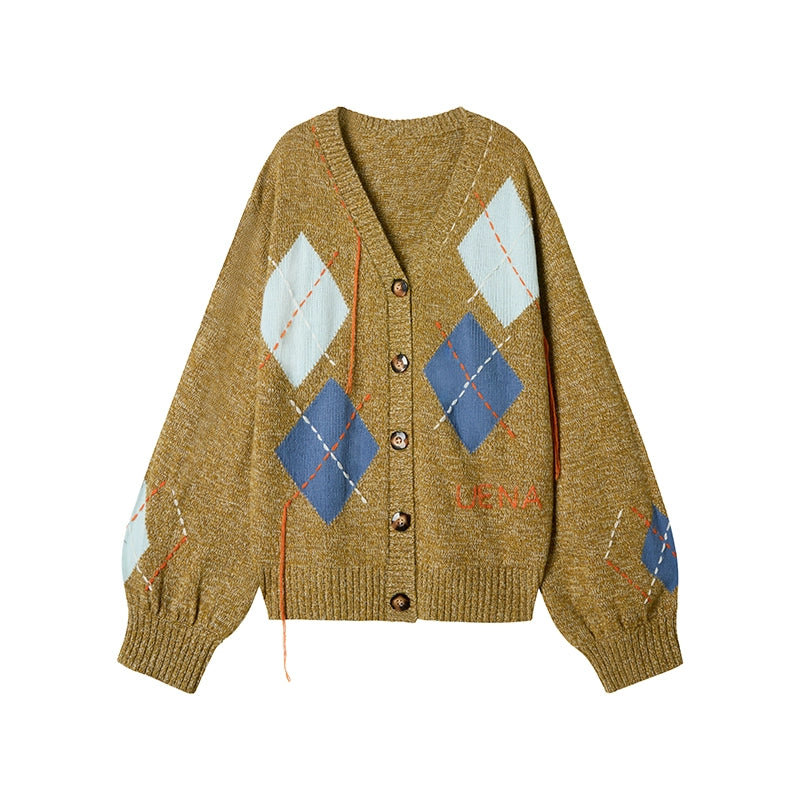 Autumn Diamond Cardigan