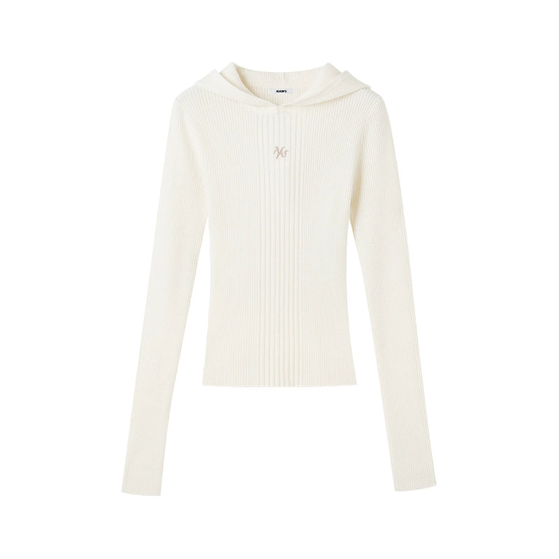 Dawn Light Hooded Knit Sweater